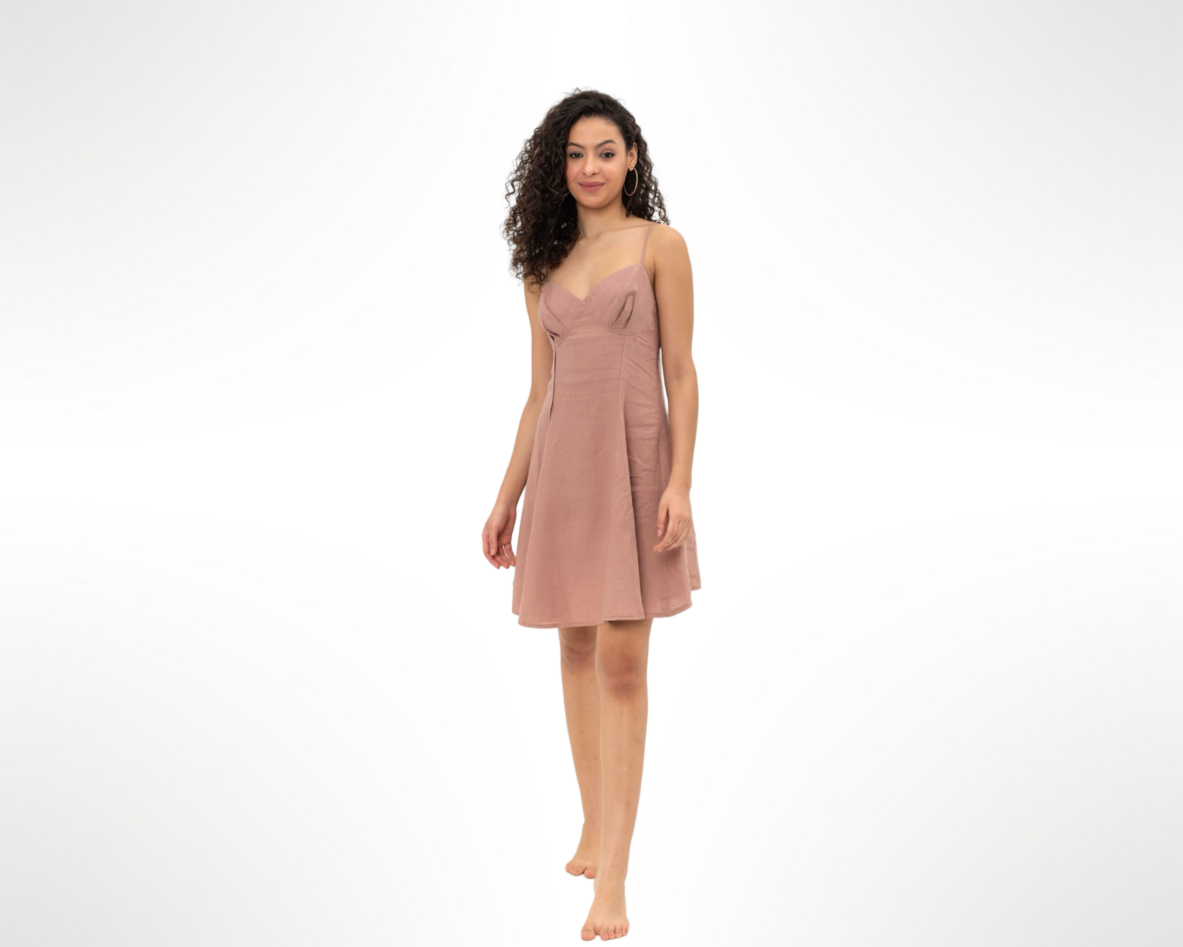Daphne Linen Dress