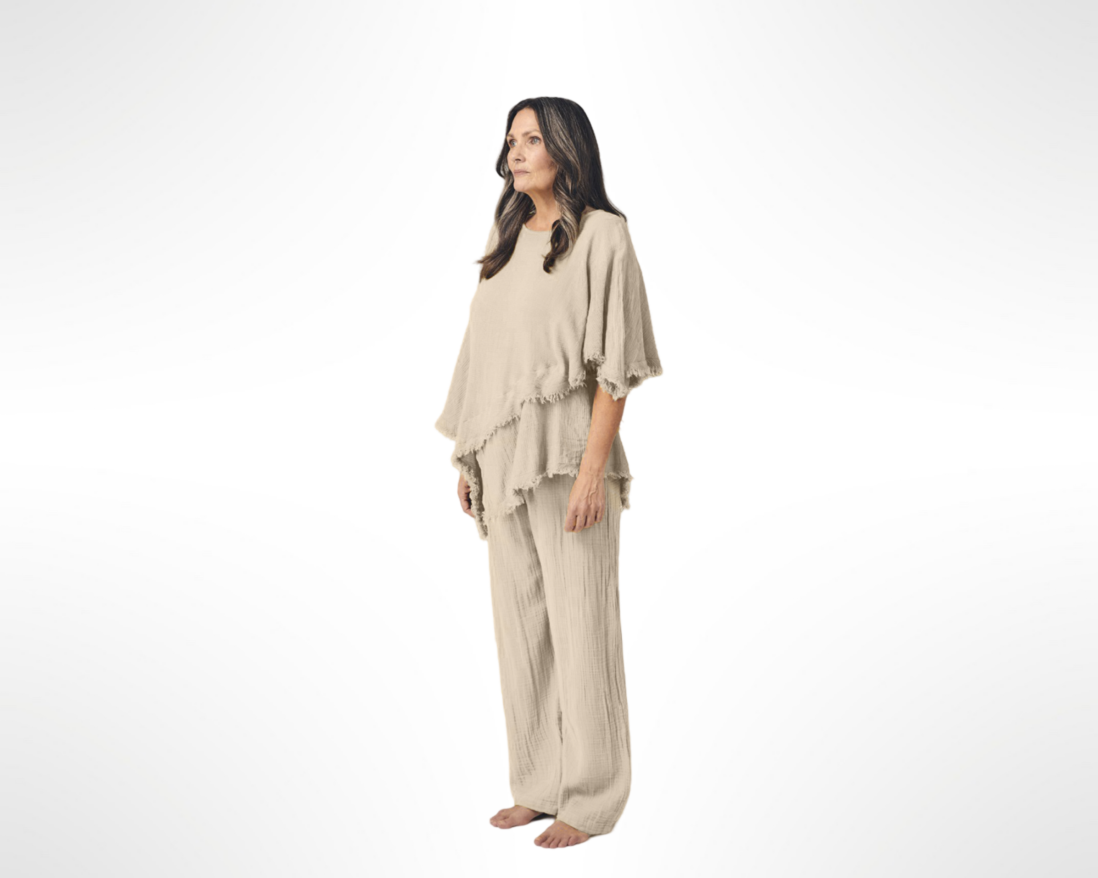 Elpis Poncho Top